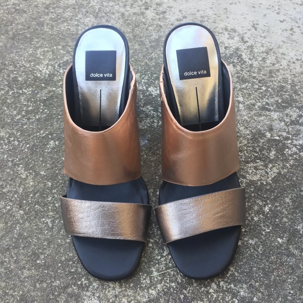 NIB Dolce Vita Rocko Heeled Sandal sz 8